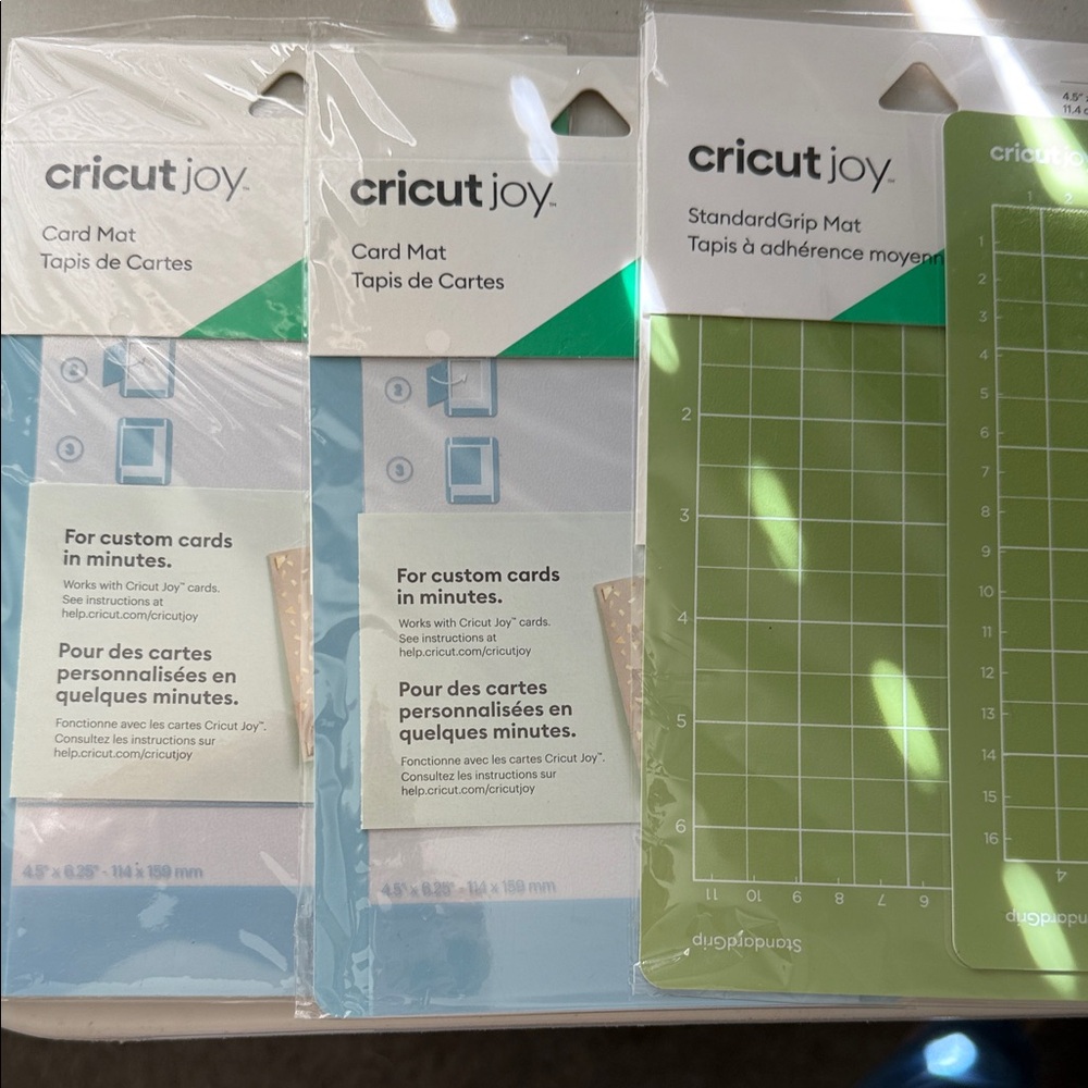 Cricut Joy Card Mat Trio in Blue and Green